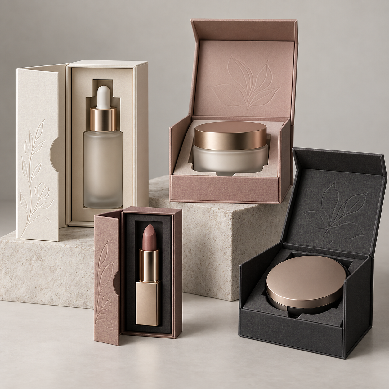 Custom Cosmetic Packaging Boxes packaging concept